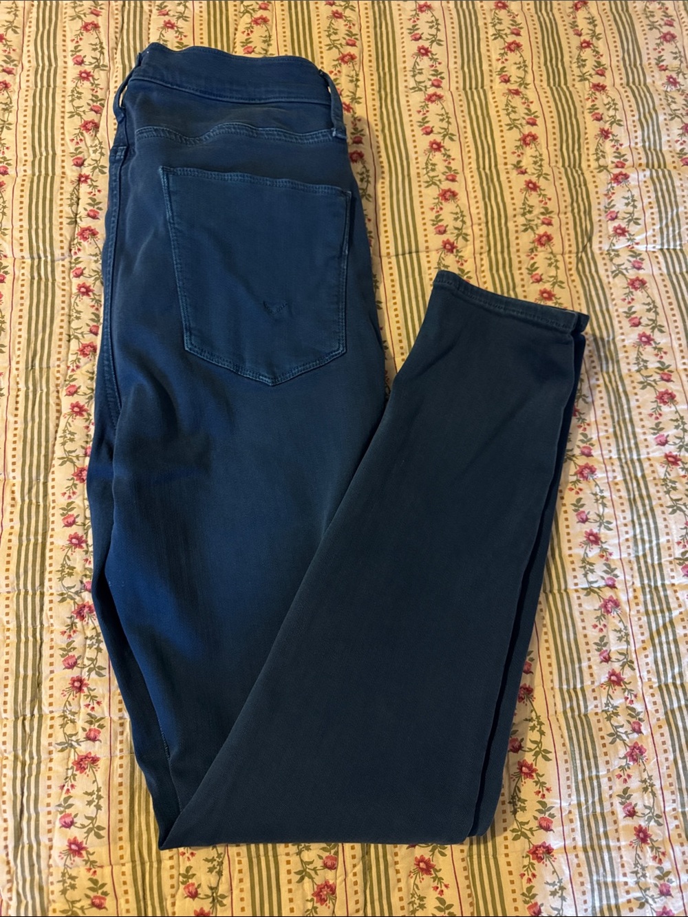 Hudson Jeans Deep Blur Stretch Skinny Jeans